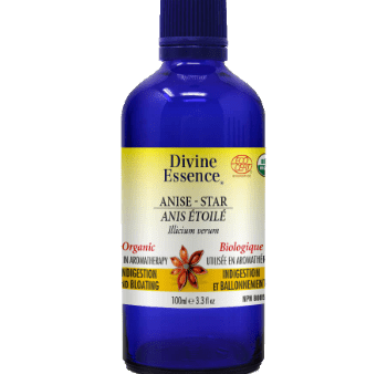 Divine essence - anise star oil (organic) - 100ml Hot on Sale