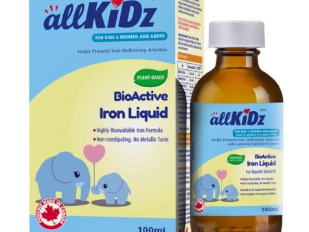 Allkidz - bioactive iron liquid - 100 ml Hot on Sale