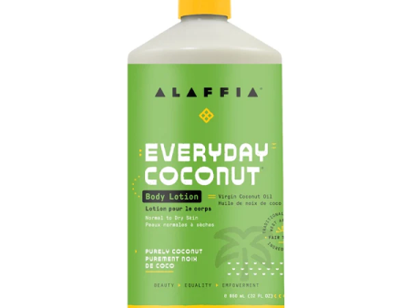 Alaffia - everyday coconut body lotion : purely coconut - 950 ml Online