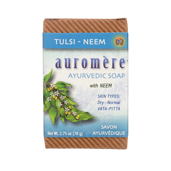 Auromère - ayurvedic bar soap tulsi neem - 78g Cheap