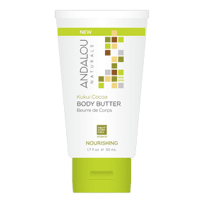 Andalou naturals - kukui cocoa nourishing body butter 6 x 50ml For Sale