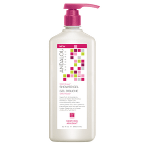 Andalou naturals - sensitive 1000 roses soothing shower gel - value size  946 ml on Sale