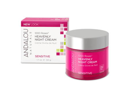 Andalou naturals - 1000 roses heavenly night cream 50 ml For Discount