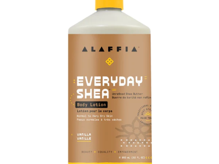 Alaffia - everyday shea body lotion : vanilla - 950 ml on Sale