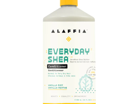 Alaffia - everyday shea conditioner : vanilla mint - 950 ml Fashion