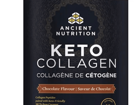 Ancient nutrition - keto collagen - chocolate 374 g Online