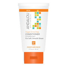 Andalou naturals - argan oil & shea moist rich condit 6 x 50 ml Discount