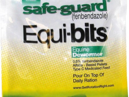 Merck Ah Equine       D - Safe-guard Equibits Equine Deworming Pellets Supply