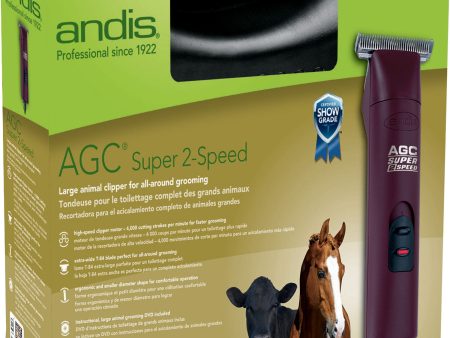 Andis Company Equine - Agc2 Super 2-speed Horse Clipper With T-84 Blade Hot on Sale