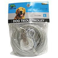 Booda Products - Aspen Pet Dog Tieout With Trolley Wheel For Discount