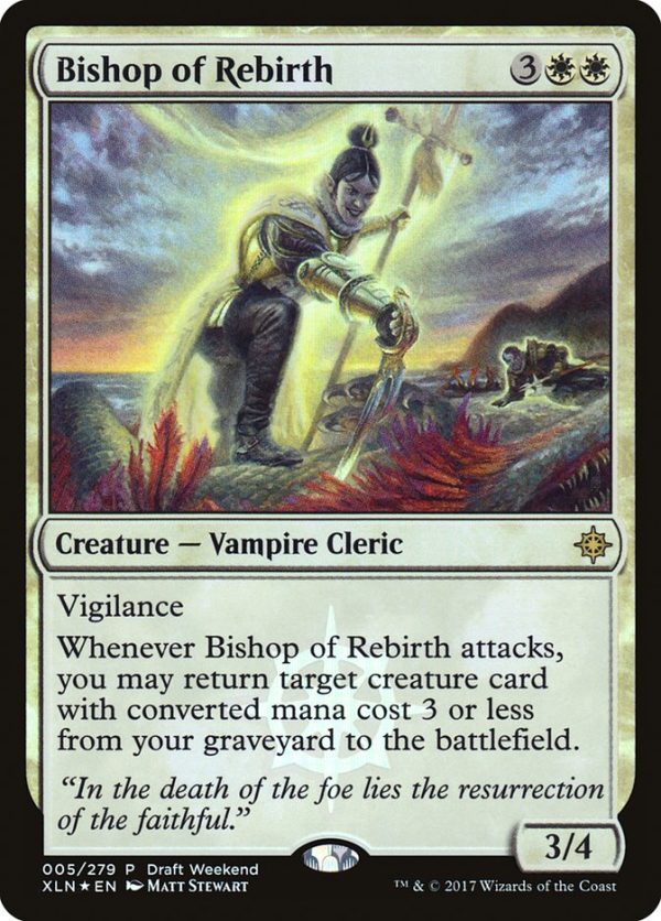 Bishop of Rebirth (Draft Weekend) [Ixalan Promos] Online now