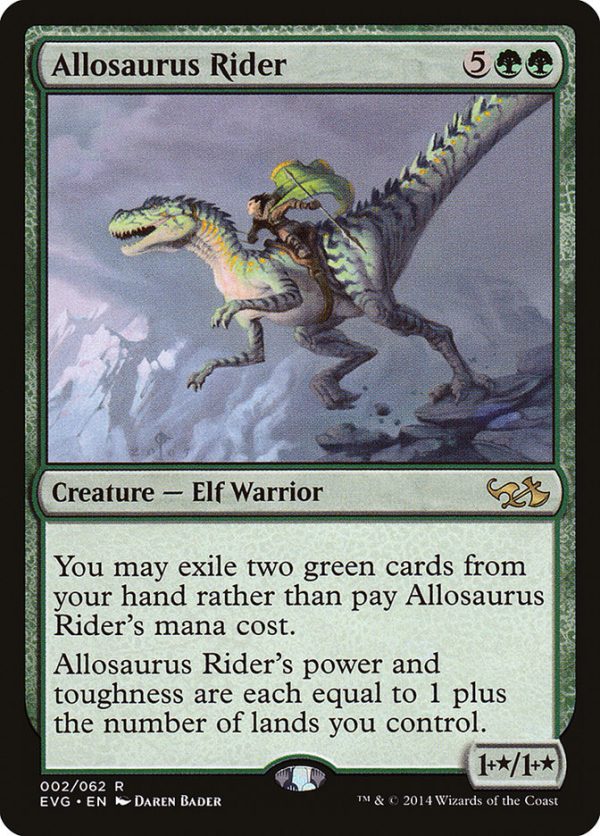 Allosaurus Rider (Elves vs. Goblins) [Duel Decks Anthology] Online Sale