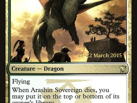 Arashin Sovereign [Dragons of Tarkir Prerelease Promos] Discount