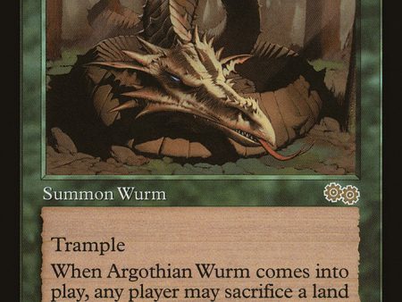 Argothian Wurm [Urza s Saga] For Discount