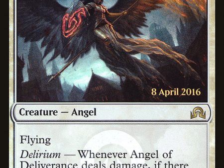 Angel of Deliverance (Prerelease) [Shadows over Innistrad Promos] Online Sale