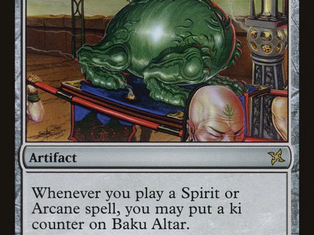 Baku Altar [Betrayers of Kamigawa] on Sale