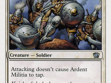 Ardent Militia [Eighth Edition] on Sale