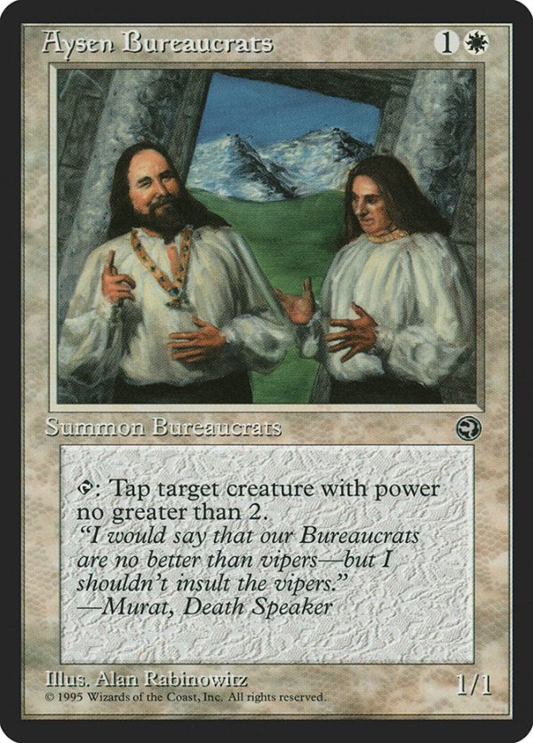 Aysen Bureaucrats (Murat Flavor Text) [Homelands] Sale