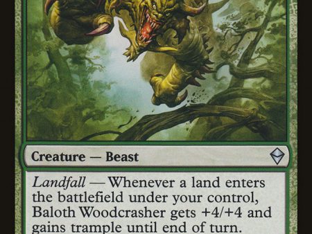 Baloth Woodcrasher [Zendikar] Supply