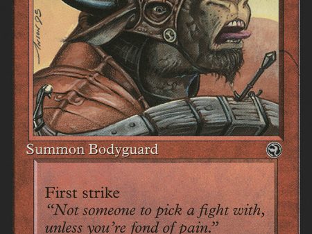 Anaba Bodyguard (Halina Flavor Text) [Homelands] For Cheap