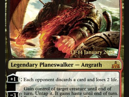 Angrath, the Flame-Chained [Rivals of Ixalan Prerelease Promos] Online now