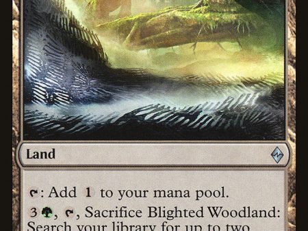 Blighted Woodland [Battle for Zendikar] Online now