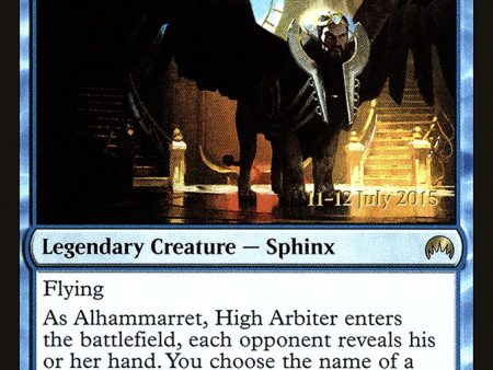 Alhammarret, High Arbiter [Magic Origins Prerelease Promos] Discount