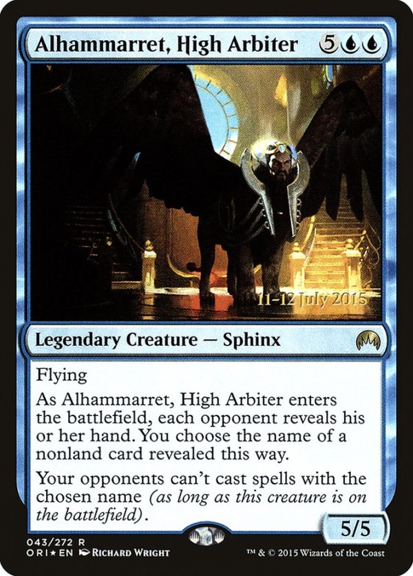 Alhammarret, High Arbiter [Magic Origins Prerelease Promos] Discount