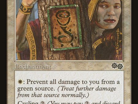 Rune of Protection: Green [Urza s Saga] Online now