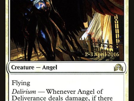 Angel of Deliverance [Shadows over Innistrad Prerelease Promos] Supply