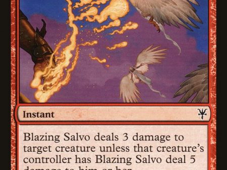 Blazing Salvo [Duel Decks: Sorin vs. Tibalt] Online Hot Sale