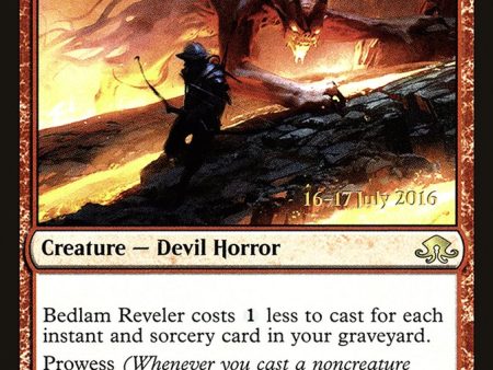 Bedlam Reveler [Eldritch Moon Prerelease Promos] Online now