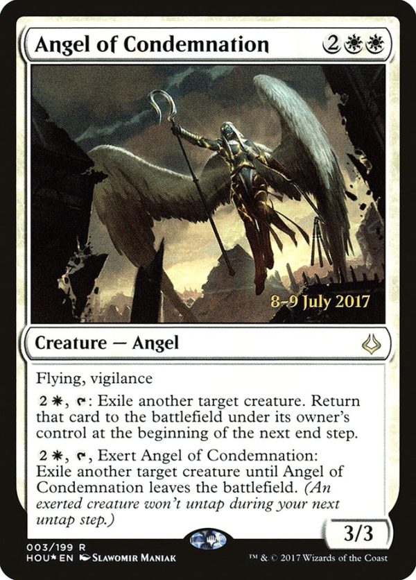 Angel of Condemnation [Hour of Devastation Prerelease Promos] Online Sale