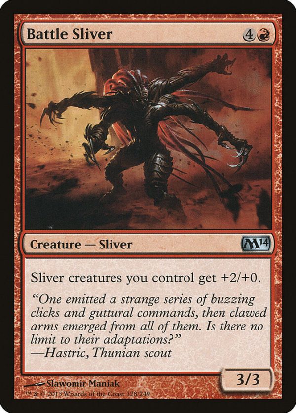 Battle Sliver [Magic 2014] Online