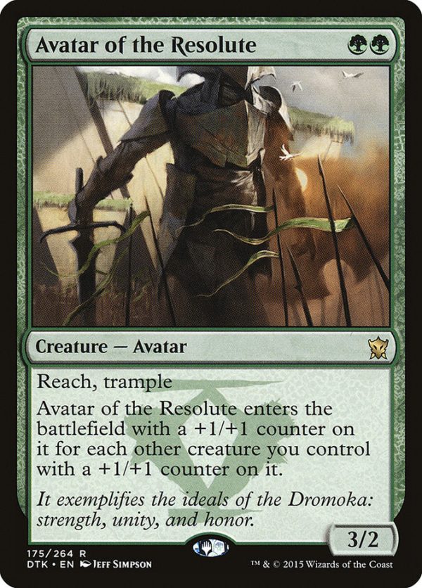 Avatar of the Resolute [Dragons of Tarkir] Supply