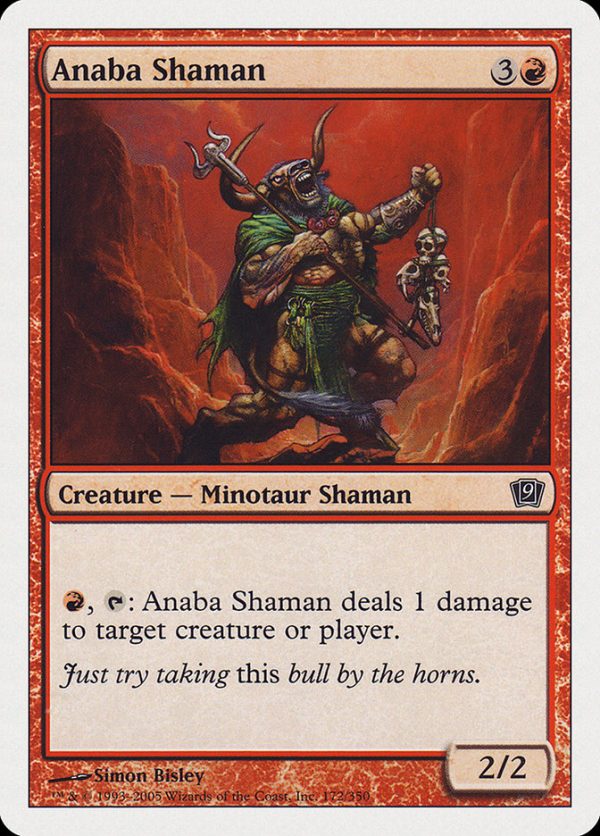 Anaba Shaman [Ninth Edition] on Sale