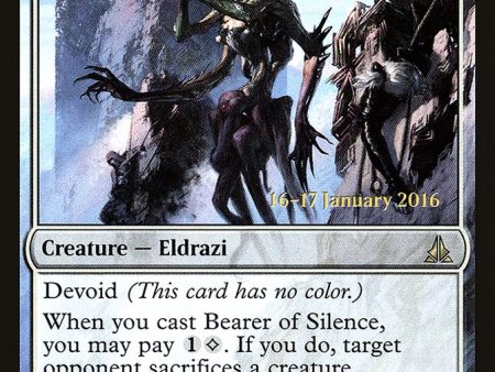 Bearer of Silence [Oath of the Gatewatch Prerelease Promos] Discount